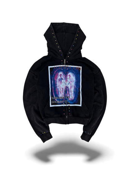 "Sometimes you gotta let go" Official Zip Up Jacket