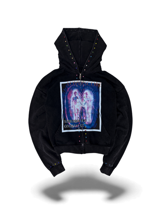 "Sometimes you gotta let go" Official Zip Up Jacket