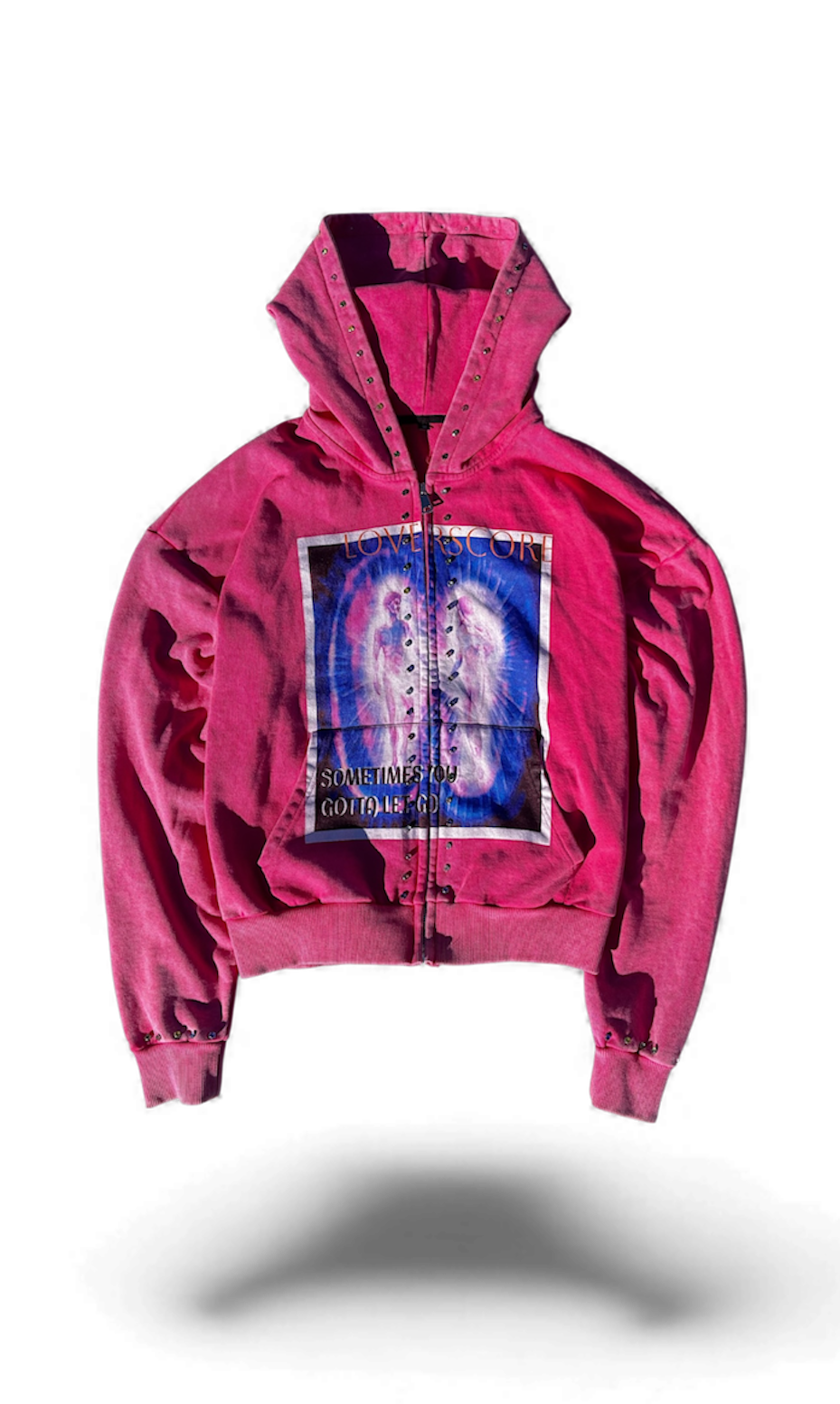 "Sometimes you gotta let go" Official Zip Up Jacket
