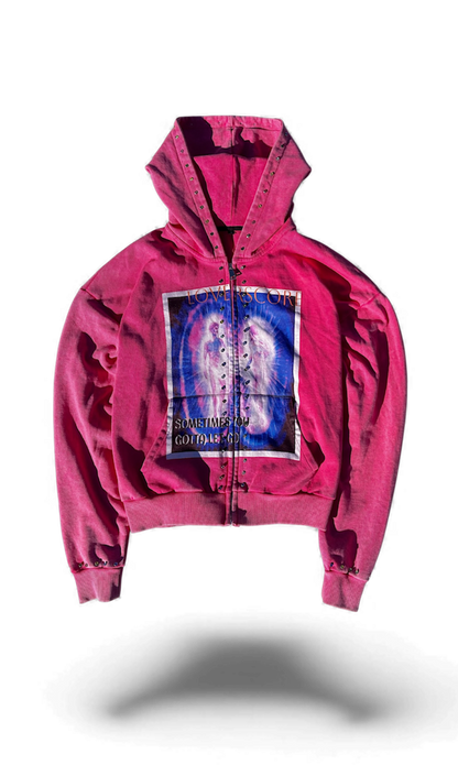 "Sometimes you gotta let go" Official Zip Up Jacket